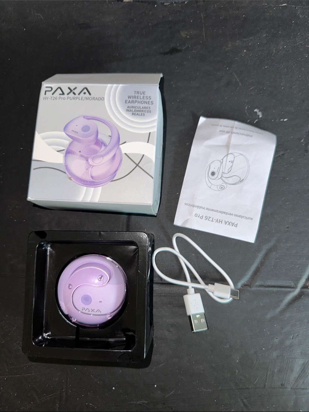 New. PAXA HY-T26 Pro True Wireless Earphones